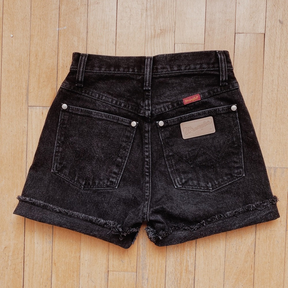 Vintage High Waisted Wrangler Cutoffs